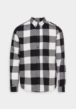 Pier One2 PACK - Skjorta - Bordeaux/black/white -Macys Butik 0b1f40a1c4ce4830806580f7d408cb73