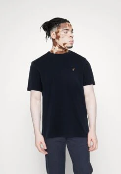 Pier One3 PACK - T-shirt - Bas - White/dark Blue/blue -Macys Butik 158e2e984b324bc482ac7480478efe4d