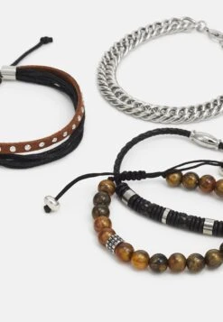 Pier One4 PACK - Armband - Silver-coloured -Macys Butik 160a55536e024fbc8ff5de3525191522