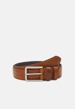 Pier OneLEATHER - Skärp - Cognac