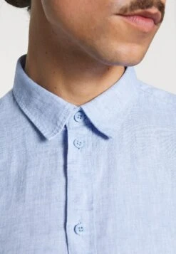 Pier OneSkjorta - Mottled Blue -Macys Butik 26fad038e1bb453fbae1f1cd8d39d1af