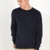 Pier OneBASIC CREWNECK - Stickad Tröja - Dark Blue -Macys Butik 329922927e9b4f2e90d457cc0511bf45