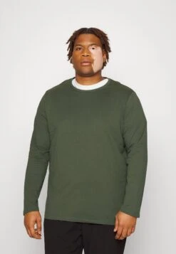 Pier One2 PACK - Långärmad Tröja - Dark Green/dark Blue -Macys Butik 3d7ad5527e294e499aa2d95dbbe17ed6