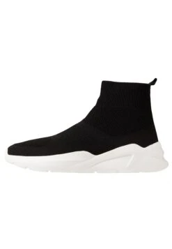 Pier OneHöga Sneakers - Black/white