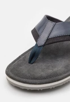 Pier OneLEATHER - Tåsandaler - Blue -Macys Butik 50c49d2b3015483b8a98ff7b74229b5f