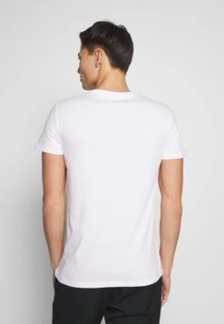 Pier One5 PACK - T-shirt - Bas - Olive/ White/ Navy /yellow /black -Macys Butik 560f1638d1d540d292f22e00c5c63c6b