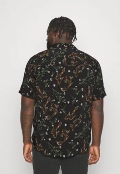 Pier OneASIAN PRINT RESORT - Skjorta - Black -Macys Butik 5a6accf28057487eb93c99474306228a