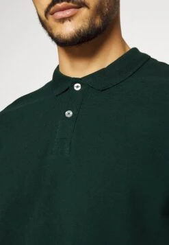 Pier OneLONG SLEEVE 2 PACK - Piké - Dark Grey/khaki -Macys Butik 68dbc4c51b504bd5a94aea86ef156cd2