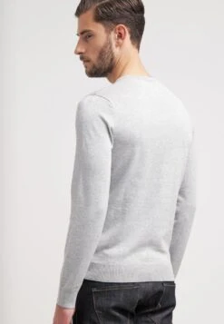Pier OneBASIC CREWNECK - Stickad Tröja - Light Grey -Macys Butik 6d5b627af5584db19c7c8d109de35784