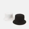 Pier OneUNISEX 2 PACK - Hatt - Black/white -Macys Butik 7959906356884f67a01c2d726cdefdc4