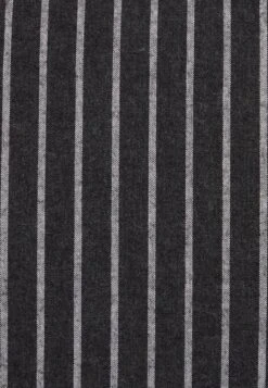 Pier OneFLANNEL STRIPES - Skjorta - Dark Grey -Macys Butik 82a7c28a78ba47269b502619ec5f502c