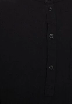 Pier OneLINEN COTTON MIX 2 PACK - Skjorta - White/black -Macys Butik 833ae75cbbc64a5bb0cdd99156522f8b