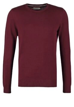 Pier OneBASIC CREWNECK - Stickad Tröja - Bordeaux -Macys Butik 85d6d8a383134993bde44fb81e406306