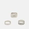 Pier One3 PACK - Ringar - Silver-coloured -Macys Butik 8816a13c5a0d435ab2cbad2b60123ab0