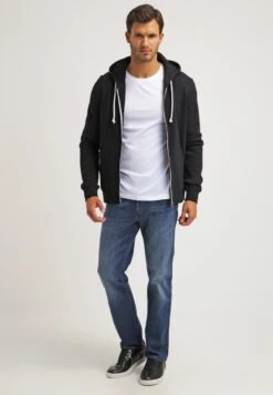 Pier One2 PACK - T-shirt - Bas - White/black