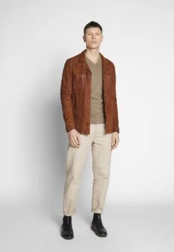 Pier OneStickad Tröja - Mottled Beige -Macys Butik 8d85fe8224c2461d9e9dc61a0147fba9