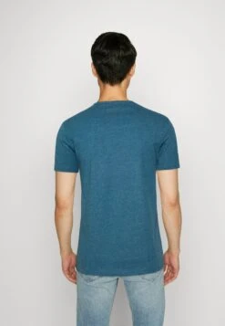 Pier One5 PACK - T-shirt - Bas - Mottled Blue/light Green/off-white -Macys Butik 92b3aeb6acd54c0096689803c138ac14