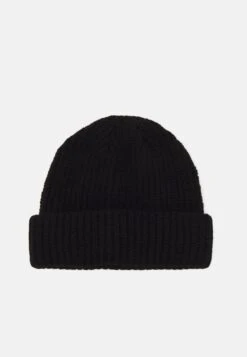 Pier OneSHORT MICRO BEANIE UNISEX - Mössa - Black