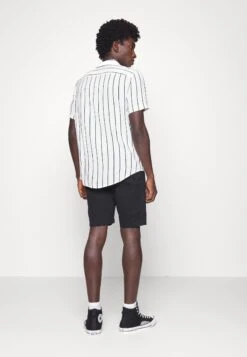 Pier One2 PACK - Skjorta - Black/white -Macys Butik a68cb2ff17104e928d6a0c4cb305d53e