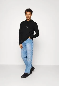 Pier OneSTRUCTURE BLOCK HIGH COLLAR - Kofta - Black -Macys Butik acc47ebf50664a819cb2052e9632b64a