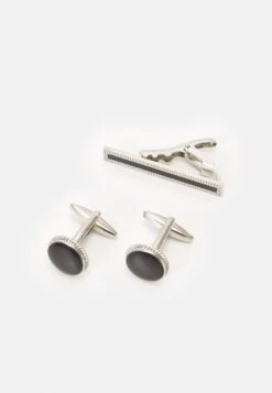 Pier OneSET - Ficknäsduk - Black/silver-coloured -Macys Butik af718bb6ea53446385ba8c5b356de5e5