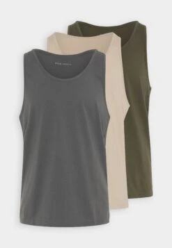 Pier One3 PACK - Linne - Olive/off-white/stone -Macys Butik b8085e069c094837abcd91f51752de0e