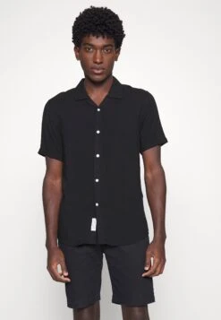 Pier One2 PACK - Skjorta - Black/white -Macys Butik c6d6713af3d44ded94a400a92a553cf3