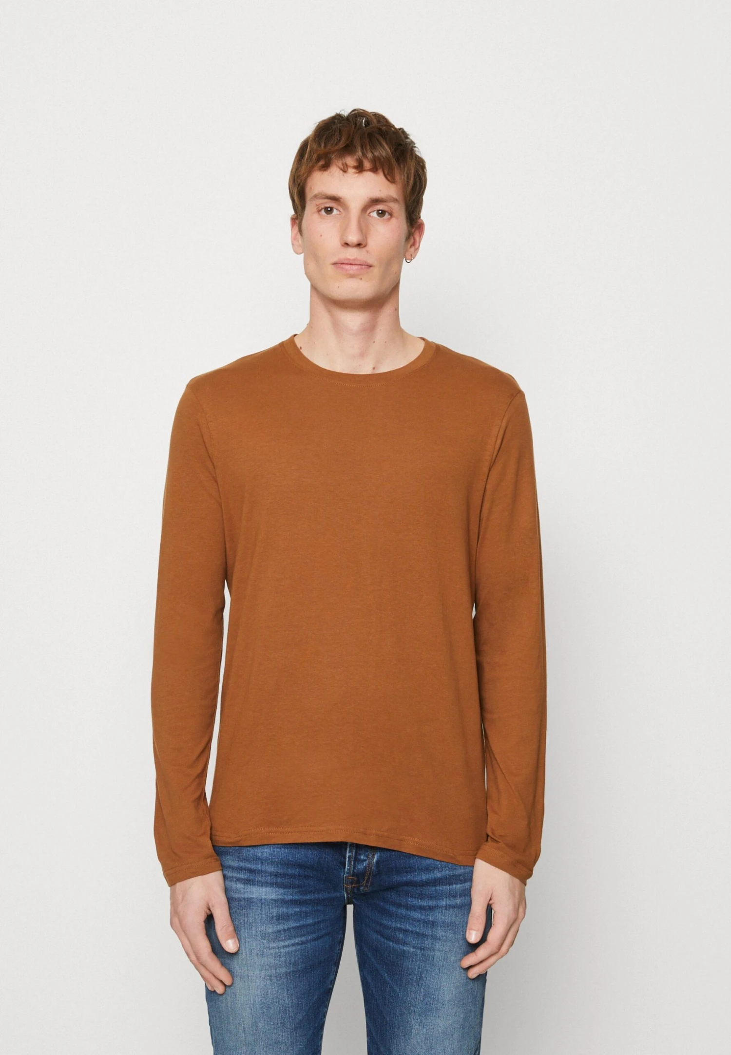 Pier One5 PACK - Långärmad Tröja - Blue/off-white/light Brown 4 Pier One5 PACK - Långärmad Tröja - Blue/off-white/light Brown - Bild 2