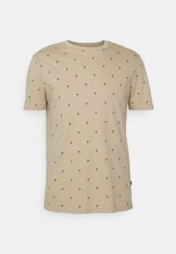 Pier OneT-shirt Med Print - Beige