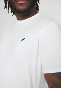 Pier One2 PACK - T-shirt - Bas - Dark Blue/white -Macys Butik ee5a9e4b062049dc801bf7af9cc5bc35