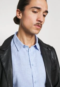 Pier OneSkjorta - Mottled Blue -Macys Butik fca3ca22ceae4991bde50472de455c02